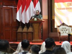 Waas Intel Kasad Gelar Pembinaan komunikasi Cegah Konflik Sosial Di Wilayah di Kodim 0101/KBA dan Kodim 0102/Pidie.