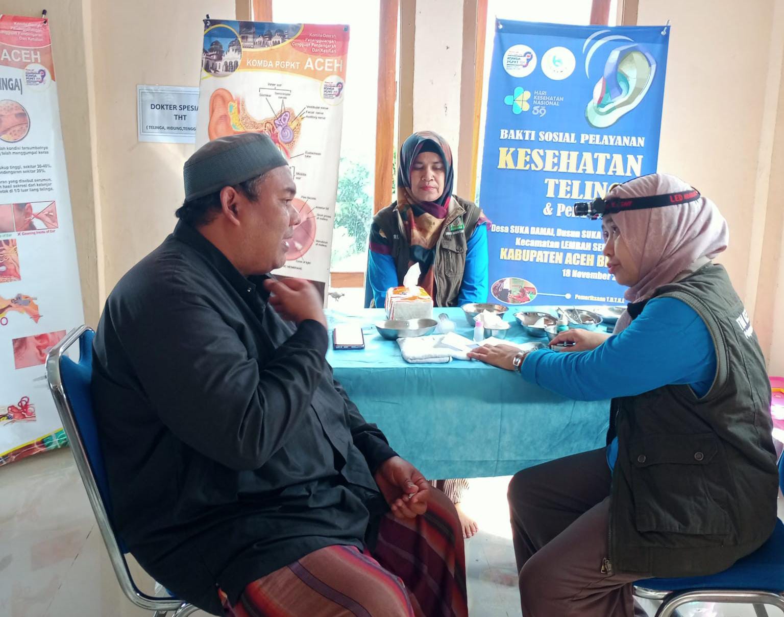 Dinkes Aceh Besar Gencarkan Gerakan Masyarakat Hidup Sehat di Saree