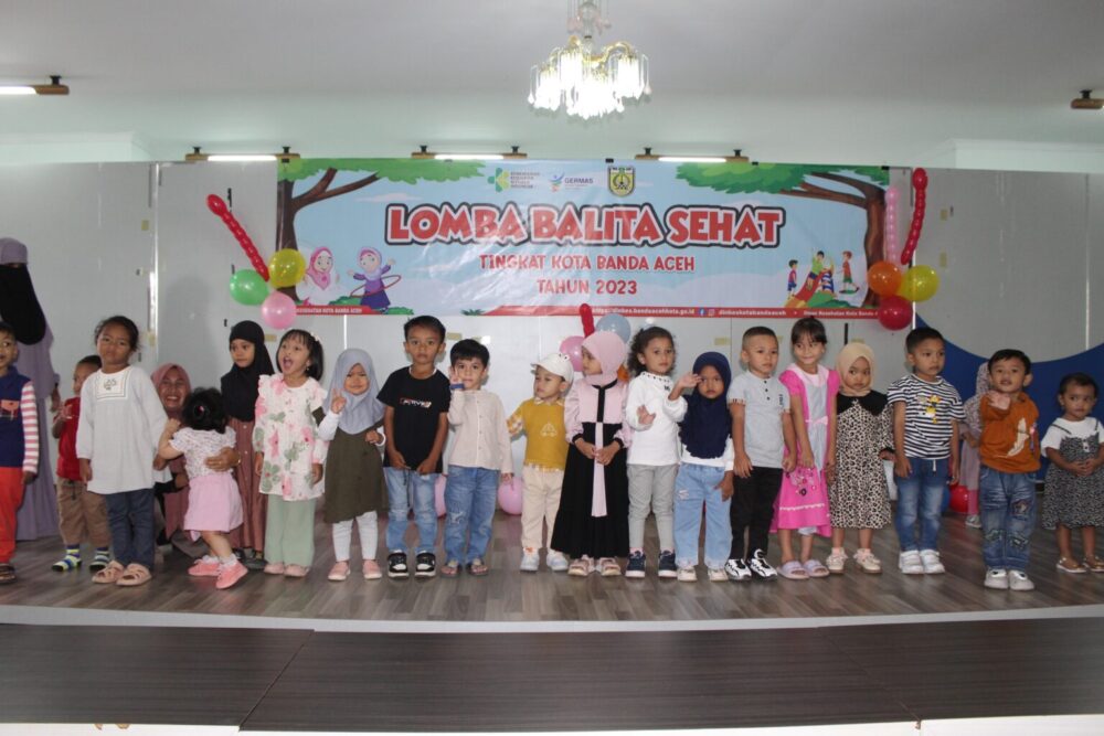 Dinas Kesehatan Kota Banda Aceh Gelar Lomba Balita Sehat