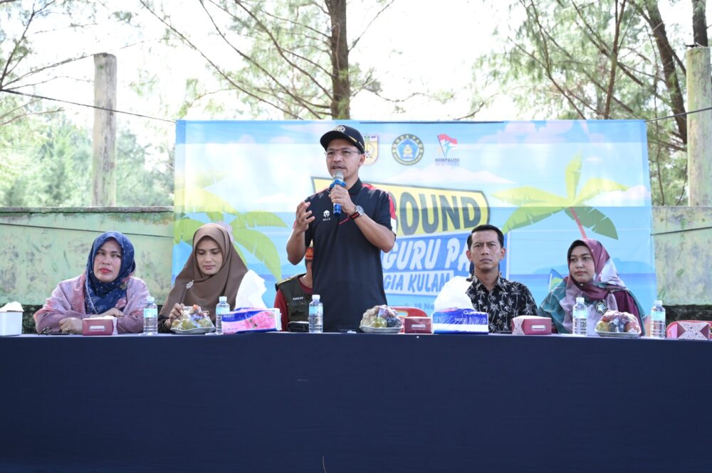 Ketua DPRK Semangati Peserta Outbond Guru PUAD se-Kuta Alam
