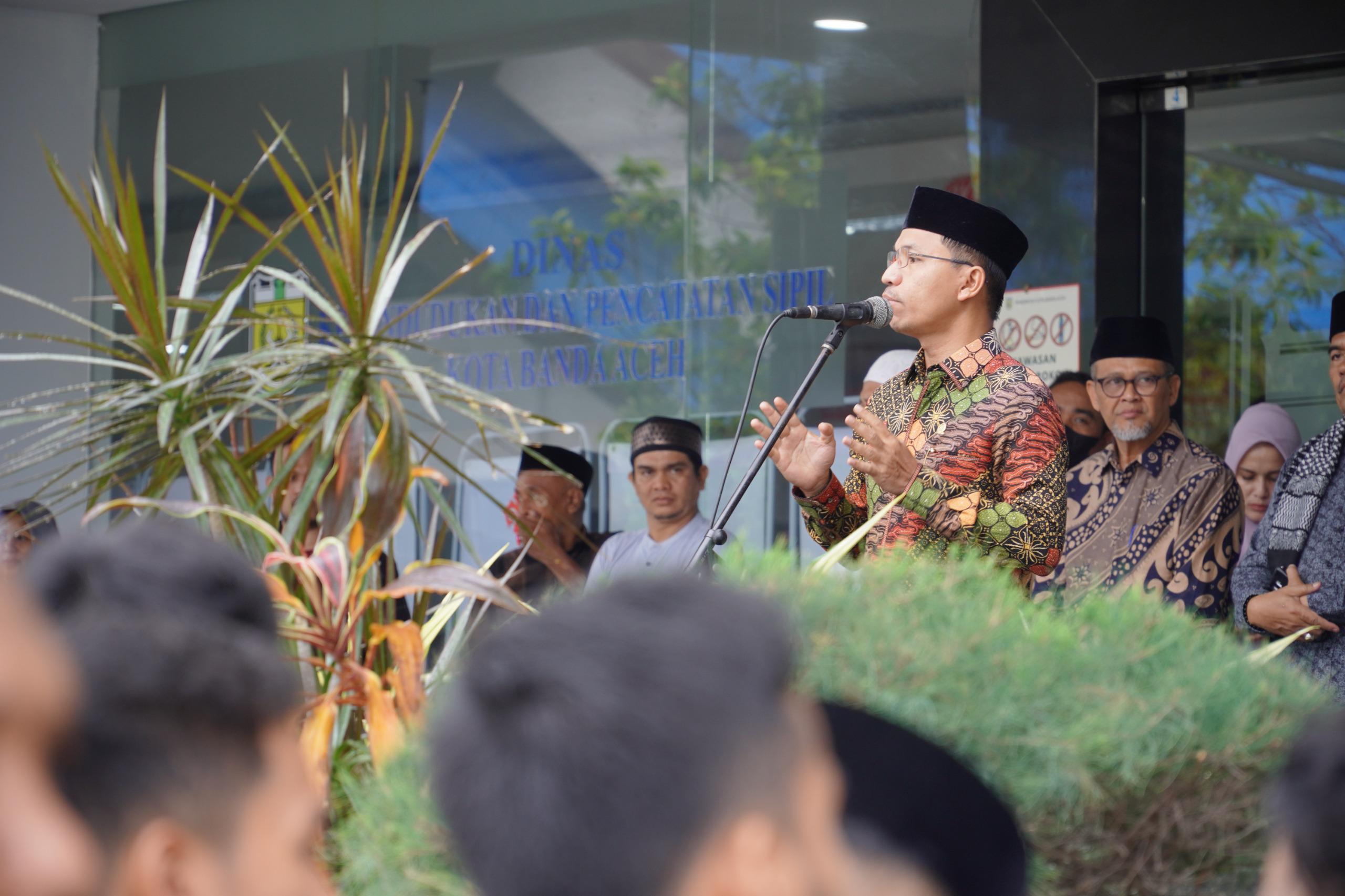 Ketua DPRK Banda Aceh Beri Motivasi Para Kafilah MTQ ke-36