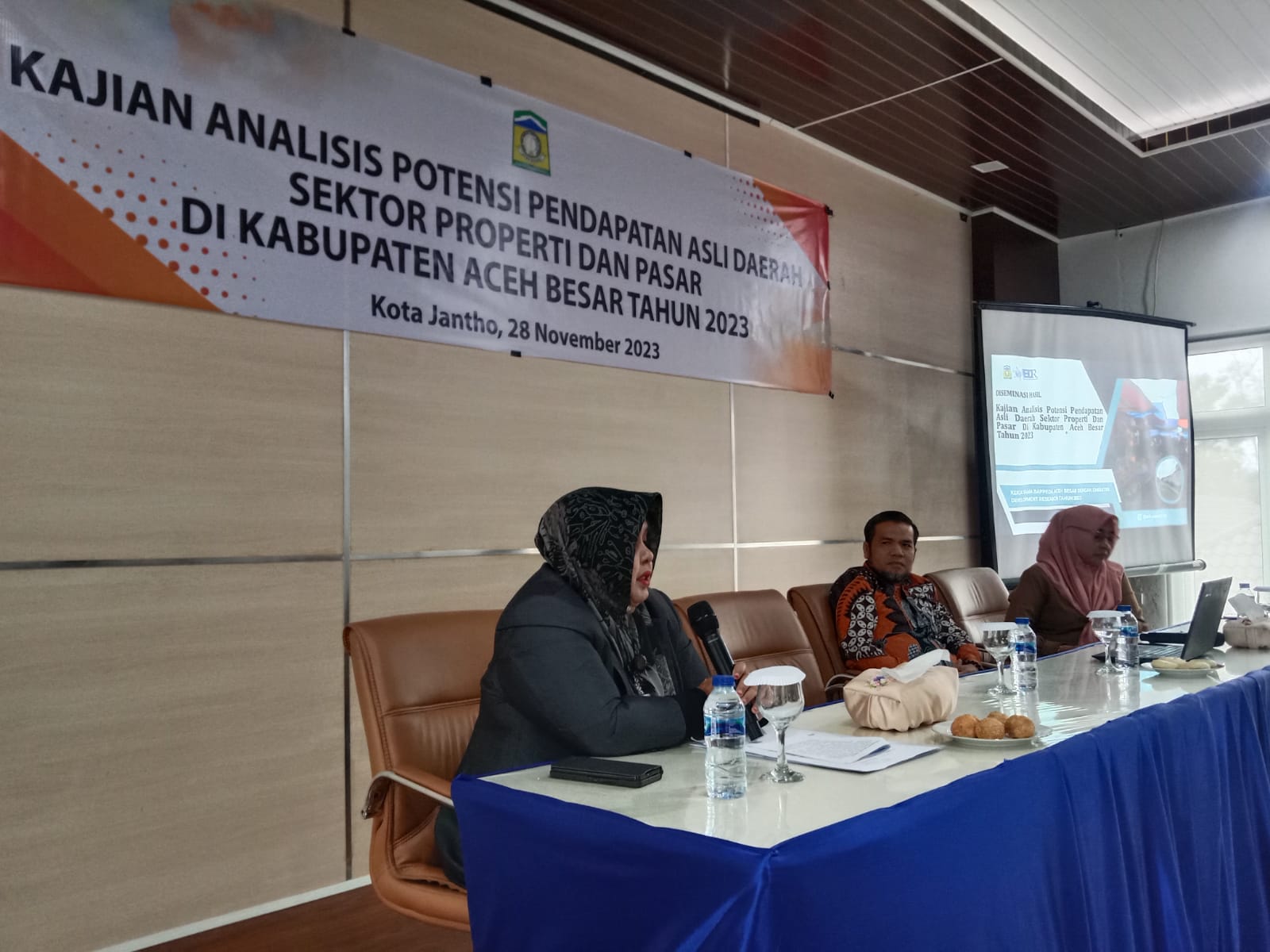 Aceh Besar Desiminasikan Potensi PAD Sektor Properti dan Pasar