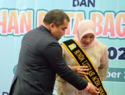 Cut Rezky Handayani Dinobatkan Jadi Bunda Literasi Aceh Besar