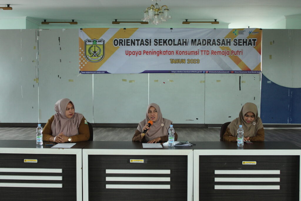 Dinkes Kota Banda Aceh Gelar Kegiatan Orientasi Sekolah/Madrasah Sehat