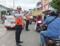 Agar Tidak Mengganggu Peserta Ujian, Dinas Perhubungan Kota Banda Aceh Amankan Lalu Lintas di Sekitar Lokasi Tes CPNS
