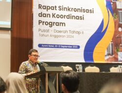 Balai B2P Sumatera 1 Selenggarakan Rapat Sinkronisasi, Koordinasi Program Pusat dan Daerah Tahun 2023