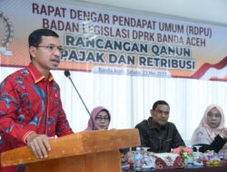 DPRK Banda Aceh Gelar RDPU Raqan Pajak dan Retribusi