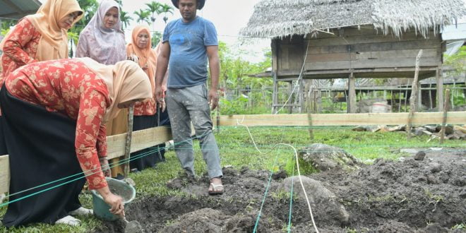 DWP Aceh Bangun Rumah untuk Nek Salamah di Lamteuba