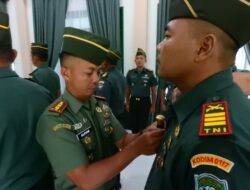 Dandim 0117/Aceh Tamiang Pimpin Serah Terima Jabatan Danramil Jajaran