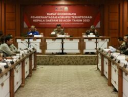 Kepala Daerah se Aceh Ikuti Rakor Pemberantasan Korupsi Bersama KPK