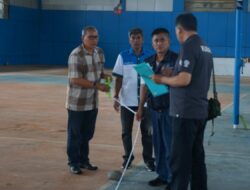 Ketum Ferkushi Tinjau Venue Cabor Kurash PON di Kota Jantho