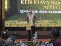 Penjabat Gubernur: Budaya Aceh Mengajarkan Kebersamaan untuk Menggapai Keberhasilan