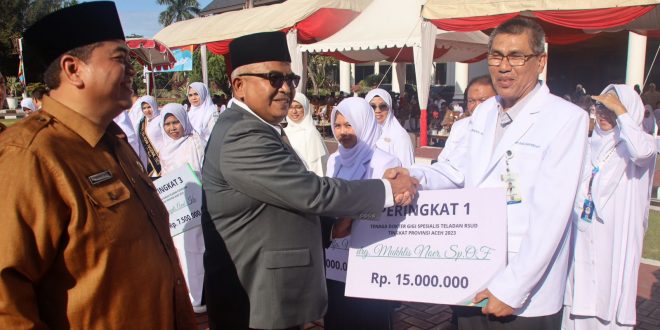 Peringati HKN ke-59, Pemerintah Aceh Beri Penghargaan Untuk Nakes