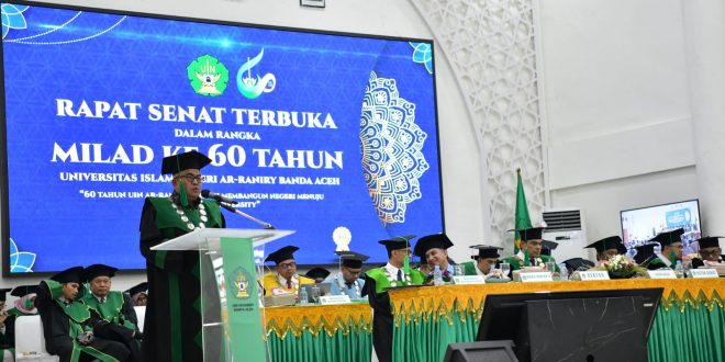 Sekda Sampaikan Selamat Milad ke-60 UIN Ar-Raniry
