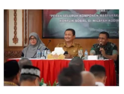 Waasintel Kasad Melaksanakan kegiatan Pembinaan Komunikasi Pencegahan Konflik Sosial.