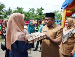 Wakili Pj Bupati, Asisten II Sekdakab Aceh Besar Sambut Tim Penilaian Gammawar di Gampong Neuheun