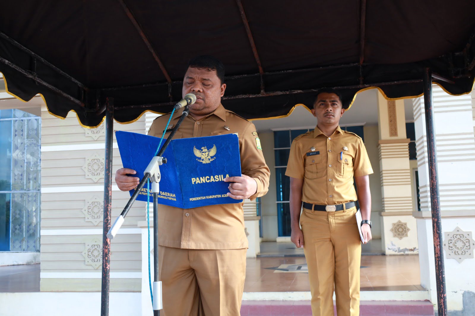 Pemkab Aceh Besar Gelar Apel Peringatan Hari Bakti Pekerjaan Umum