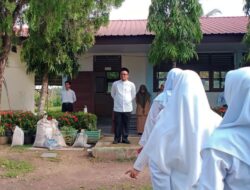 Tingkatkan Kesadaran Pelajar, MPU dan Baitul Mal Aceh Besar Sosialisasi Zakat dan Bahaya Narkoba di SMPN 1 Kuta Baro