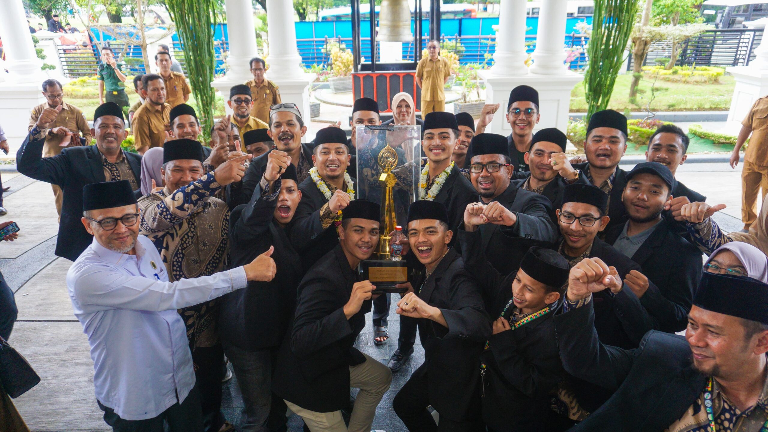 Kepulangan Kafilah Banda Aceh Disambut Suka Cita