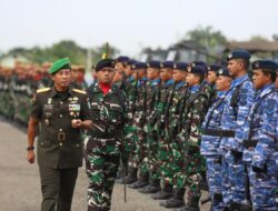 Peresmian dan Likuidasi Denarhanud 001/CSBY menjadi Yonarhanud 5/CSBY.