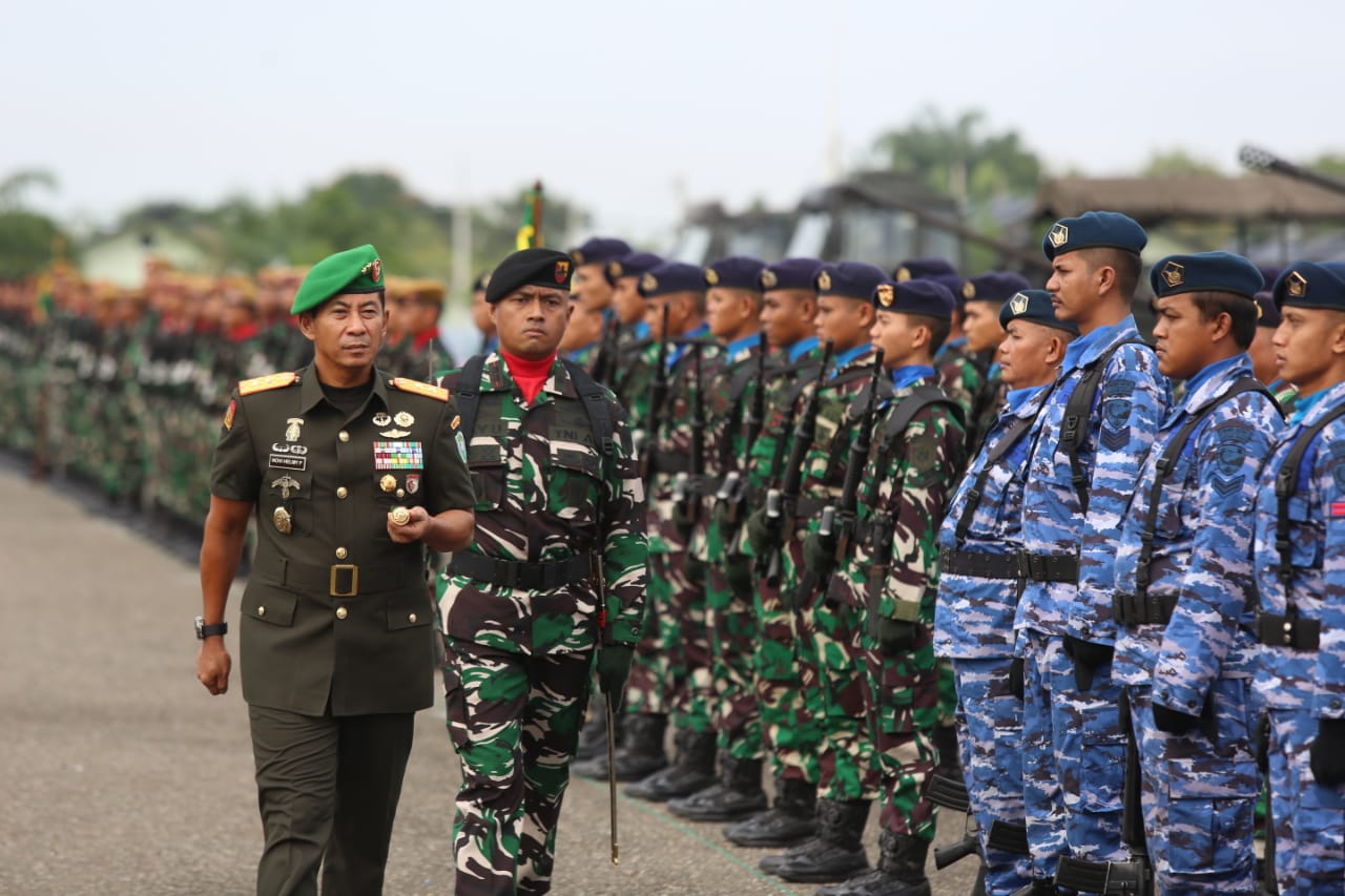 Peresmian dan Likuidasi Denarhanud 001/CSBY menjadi Yonarhanud 5/CSBY.