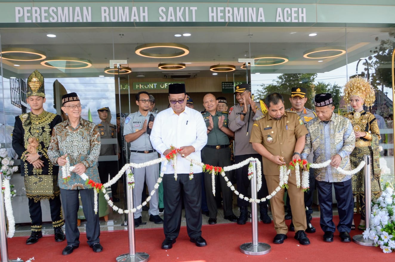 Pj Bupati Aceh Besar Resmikan RS Hermina