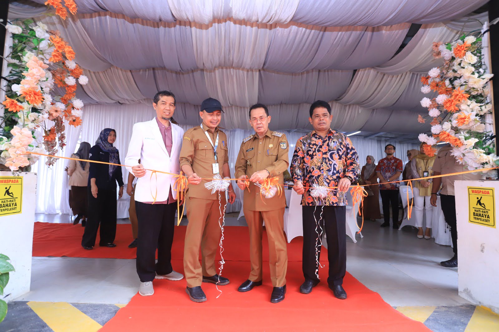 Pj Amiruddin Resmikan Cathlab RSUD Meuraxa