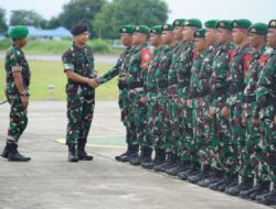 Kasum TNI Lepas Keberangkatan Prajurit Satgas Yonif 116/GS ke wilayah Papua.