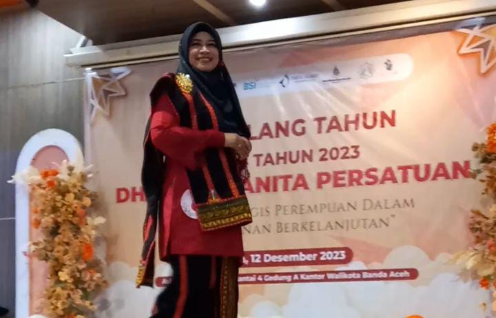 DWP Diskominfotik Kota Banda Aceh Meriahkan Acara HUT DWP Ke- 24