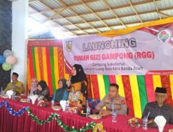 Camat Sukmawati Launching RGG Sukadamai
