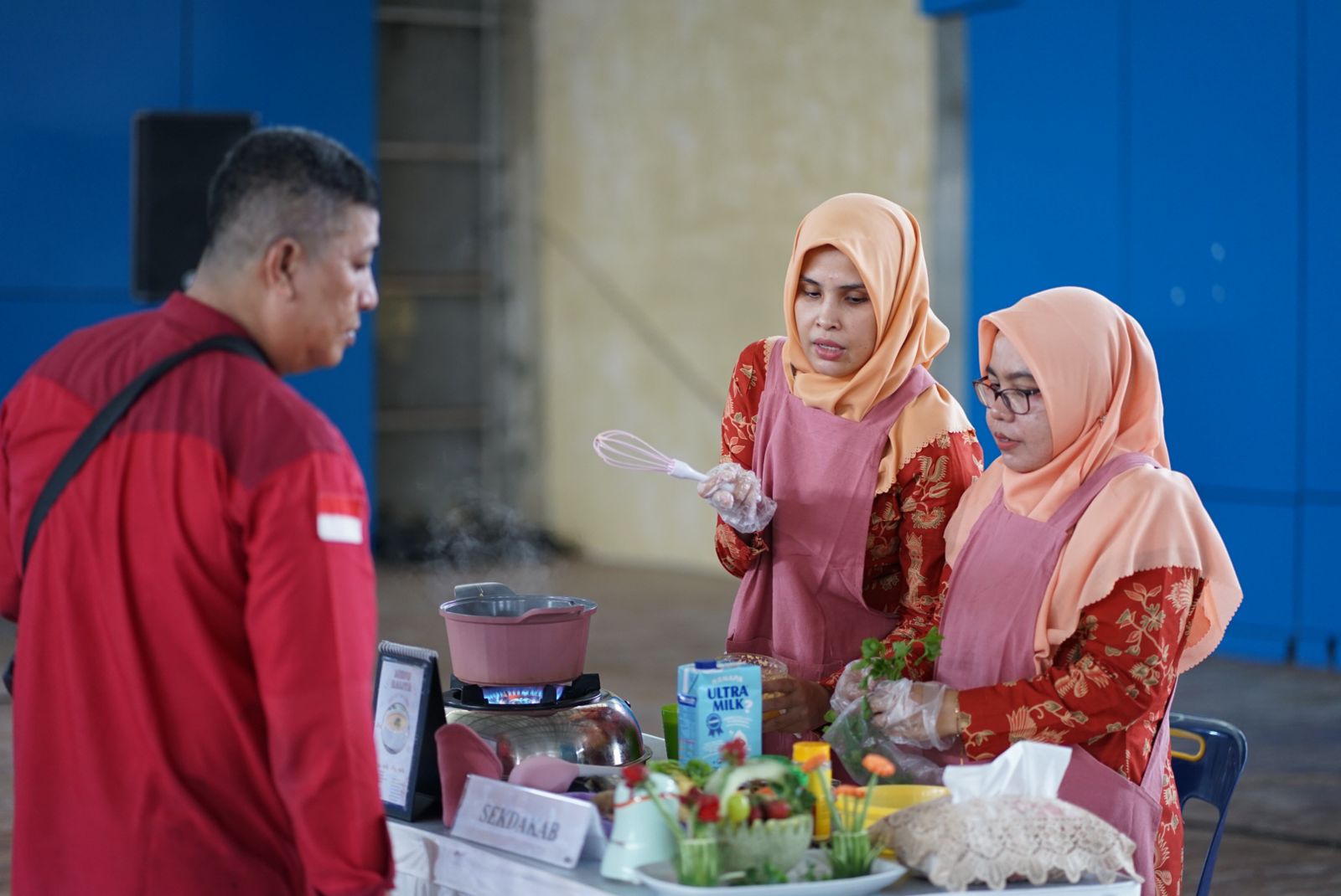 Peringati HUT ke-24, DWP Aceh Besar Gelar Lomba Masak Serba Ikan