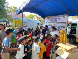 Dispersip Aceh Besar Gelar Pustaka Tenda di Lampanah Leungah