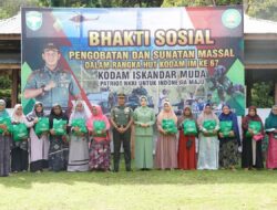 Bhakti Sosial Dalam Rangka HUT ke 67 Kodam IM Tahun 2023.