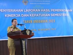 Pemko Banda Aceh Terima LHP Kinerja dan Kepatuhan Semester II dari BPK-RI