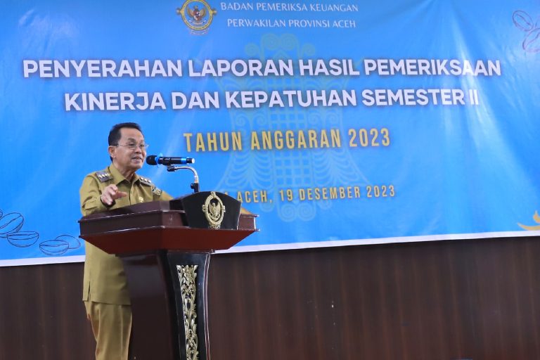 Pemko Banda Aceh Terima LHP Kinerja dan Kepatuhan Semester II dari BPK-RI