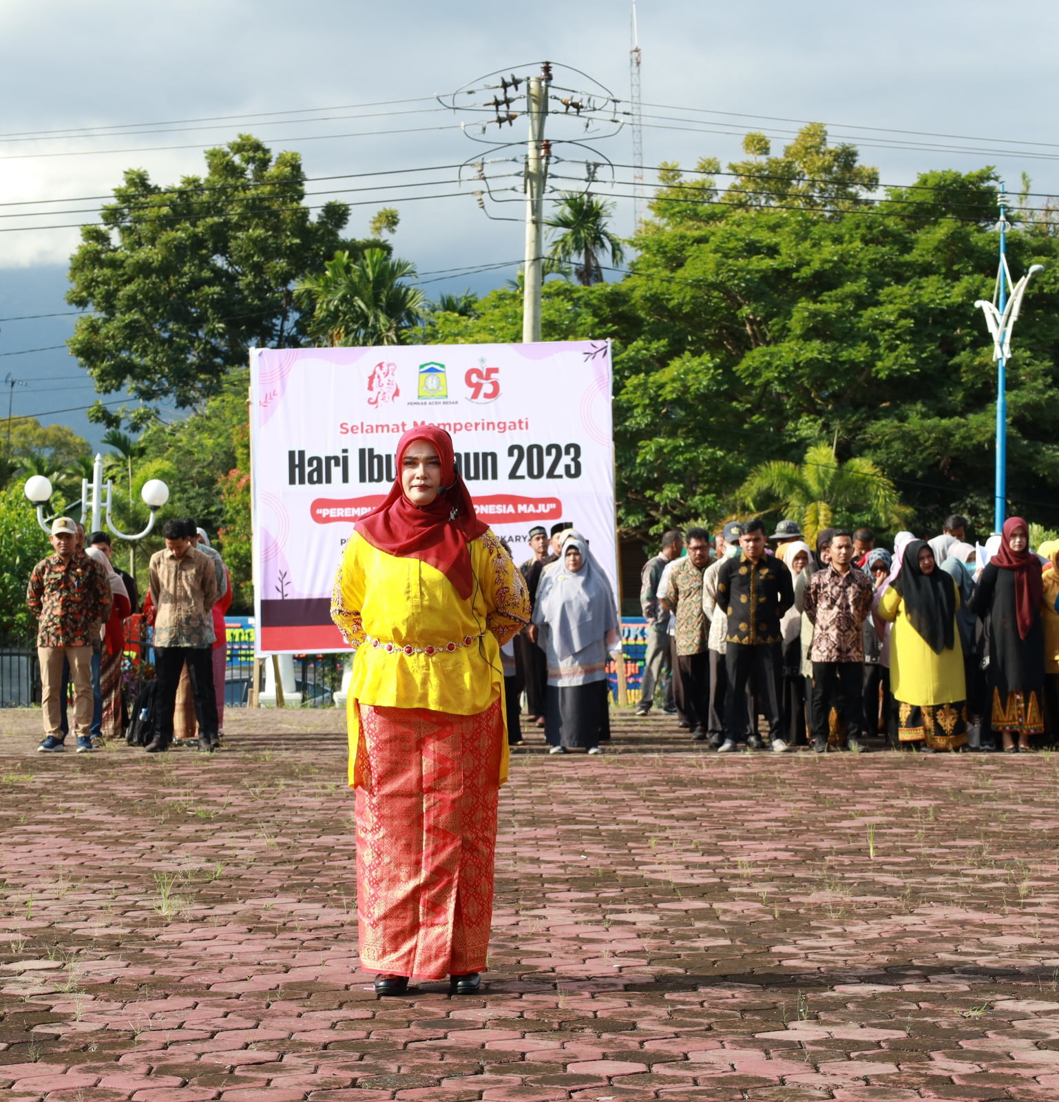 Pj Bupati Aceh Besar Irup Hari Ibu ke-95