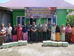 Sambut HUT Kodam IM ke 67, Pangdam IM Serahkan Kunci Rumah Renovasi RTLH