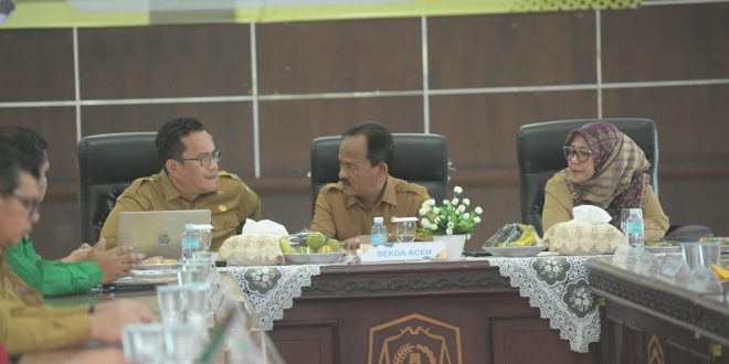 Bappeda se-Aceh Bahas Upaya Percepatan Penghapusan Kemiskinan Ekstrem