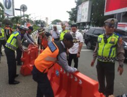 Rekayasa Lalu Lintas, Dishub Banda Aceh Gunakan Water Barrier