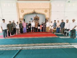 Momentum HAB, Kemenag Aceh Besar Santuni 78 Anak Yatim di Pulo Aceh