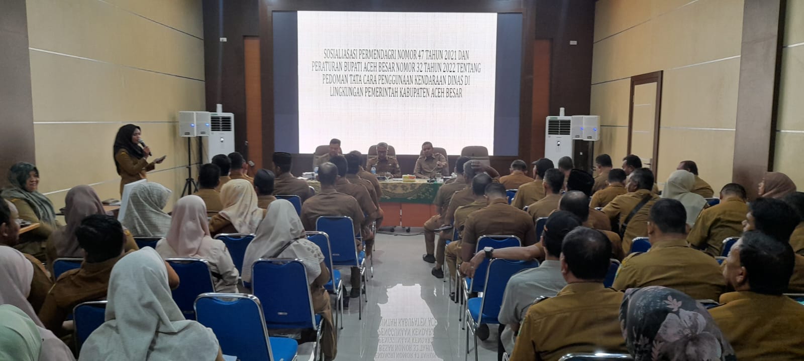 Pemkab Aceh Besar Sosialisasi Pengelolaan Barang Milik Daerah