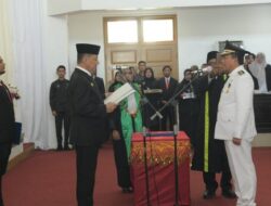 Penjabat Gubernur Achmad Marzuki Lantik Said Mulyadi sebagai Bupati Pijay Definitif