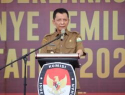 Penjabat Gubernur dan Forkopimda Hadiri Deklarasi Kampanye Pemilu Damai