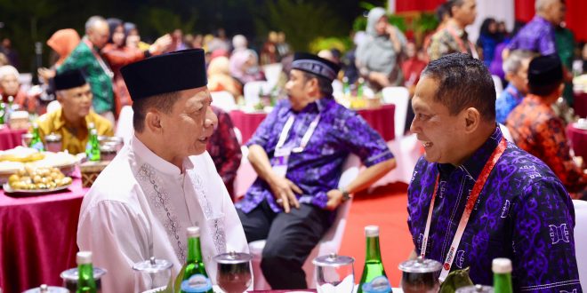 Penjabat Gubernur dan Sekda Hadiri Malam Gala Dinner Munas Gerakan Pramuka