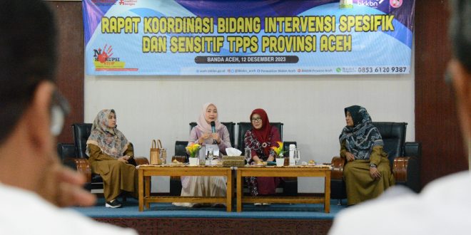 Pj Ketua PKK Aceh Ajak Semua Unsur Perkuat Koordinasi dan Kolaborasi Tangani Stunting