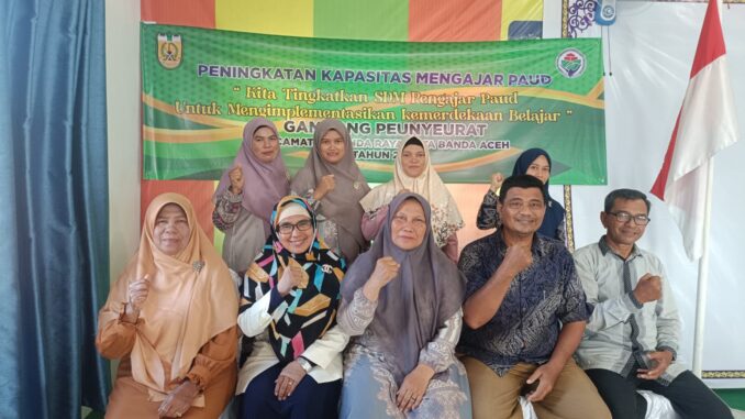 Tingkatkan Mutu Pengajar, Peunyeurat laksanakan Peningkatan Kapasitas Pengajar PAUD