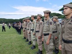 Wujud Sinergitas, Personil Satpol PP WH Banda Aceh Ikut Gladi Bersih Apel Hari Juang Infanteri ke-75