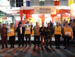 Pangdam IM dan Kapolda Aceh Memantau Langsung Pengamanan dan Monitoring Wilayah Aceh menjelang malam tahun Baru 2024.