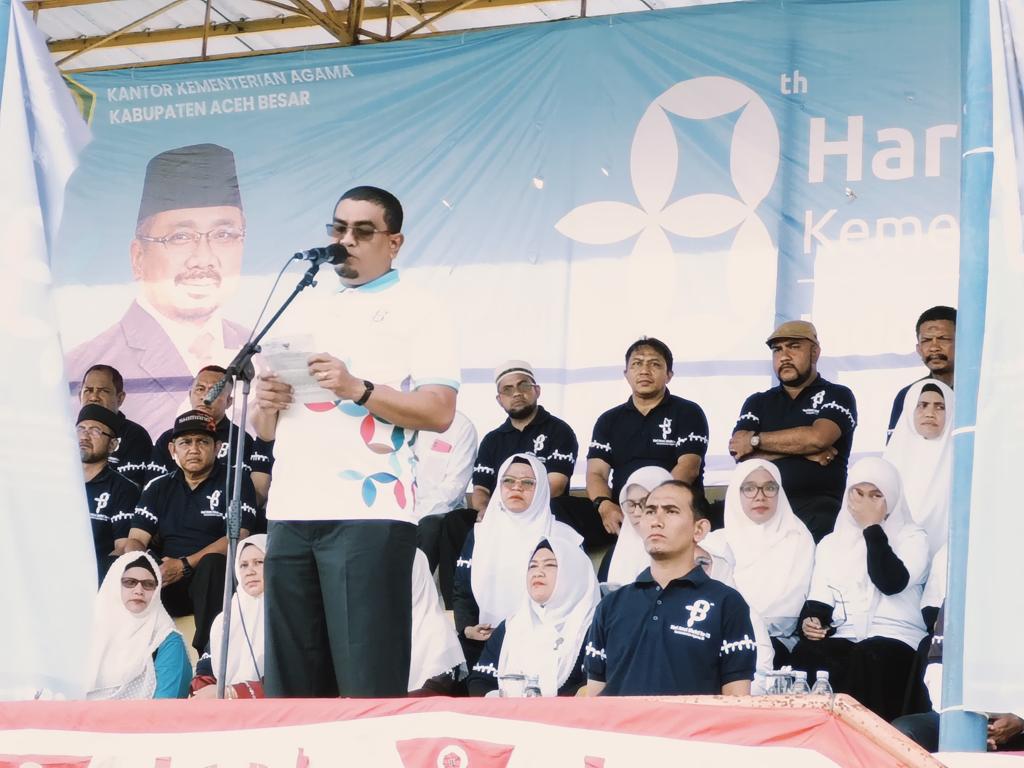 Saifuddin Pimpin Apel HAB ke 78 di Aceh Besar, Jaga Netralitas dan Kondusifitas Jelang Pemilu