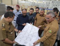 Pj Bupati Iswanto Bersama Forkopimda Aceh Besar Pantau Logistik Pemilu